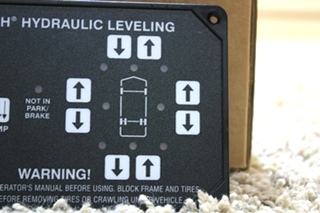 HWH HYDRAULIC LEVELING TOUCH PAD AP10054 RV PARTS FOR SALE