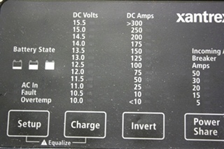 USED RV XANTREX FREEDOM REMOTE 84-2056-03 FOR SALE