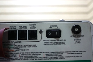 USED RV3012 TRACE ENGINEERING RV INVERTER CHARGER FOR SALE