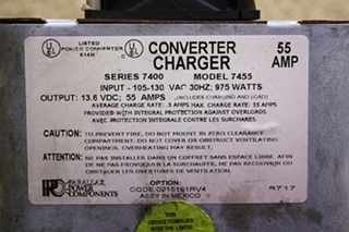 WFCO WF-9855-LIS Convertisseur/Chargeur Avec Interrupteur Lithium-ION