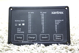 USED XANTREX FREEDOM 84-2056-03 REMOTE MOTORHOME PARTS FOR SALE