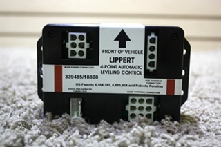 USED RV LIPPERT 4-POINT AUTOMATIC LEVELING CONTROL 339485/18808 FOR SALE