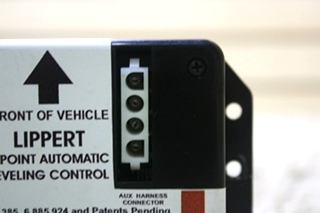 USED RV LIPPERT 4-POINT AUTOMATIC LEVELING CONTROL 339485/18808 FOR SALE