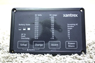 USED MOTORHOME XANTREX FREEDOM REMOTE 84-2056-03 RV PARTS FOR SALE