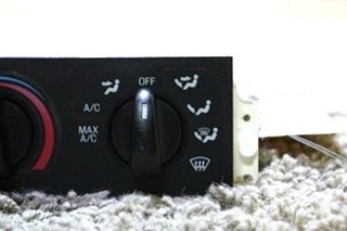 USED MOTORHOME DASH A/C CONTROLS FOR SALE