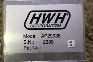 USED MOTORHOME AP29038 HWH LEVELING CONTROL BOX FOR SALE