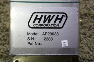 USED HWH LEVELING CONTROL BOX AP29038 RV PARTS FOR SALE