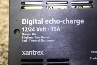 USED RV XANTREX DIGITAL ECHO-CHARGE 82-0123-01 MOTORHOME PARTS FOR SALE