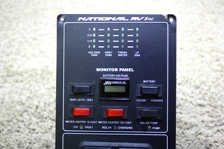 USED NATIONAL RV INC MONITOR PANEL MOTORHOME PARTS FOR SALE