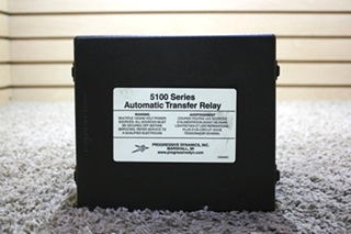 USED PROGRESSIVE DYNAMICS 5100 SERIES AUTOMATIC TRANSFER RELAY PD5120 FOR SALE