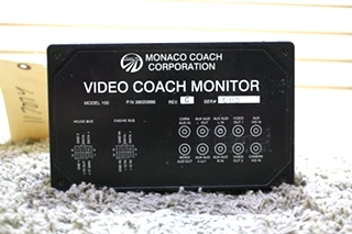 USED MONACO VIDEO COACH MONITOR 38020886 RV PARTS FOR SALE