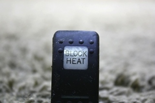 USED MOTORHOME BLOCK HEAT DASH SWITCH FOR SALE