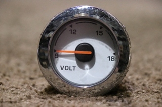 USED 00078664-0C0D68 SPARTAN VOLT DASH GAUGE