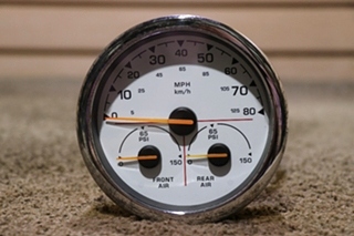 USED SPARTAN 00079360 3 IN 1 SPEED / FRONT / REAR DASH GAUGE
