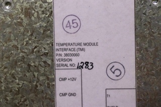 USED MOTORHOME TEMPERATURE MODULE INTERFACE (TMI) 38030060 RV PARTS FOR SALE