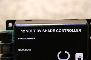 USED RV AT-RVM-PMC02 AMERICAN TECHNOLOGY 12 VOLT RV SHADE CONTROLLER RVM-PMC F88-0095 MOTORHOME PARTS FOR SALE