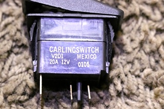 USED V2D1 RV AUX START DASH SWITCH MOTORHOME PARTS FOR SALE