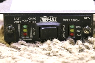 USED RV TRIPP-LITE APS INVERTER CHARGER REMOTE MOTORHOME PARTS FOR SALE