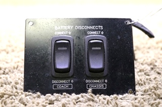 USED RV GS01002 COACH / CHASSIS BATTERY DISCONNECT SWITCHES MOTORHOME PARTS FOR SALE
