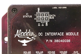 USED 38040036 ALADDIN MOTORHOME DC INTERFACE MODULE RV PARTS FOR SALE