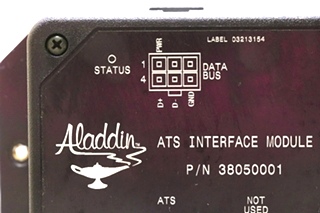 USED 38050001 RV ALADDIN ATS INTERFACE MODULE MOTORHOME PARTS FOR SALE