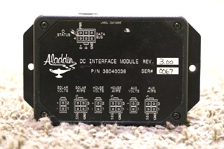 USED ALADDIN DC INTERFACE MODULE PN: 38040036 RV PARTS FOR SALE