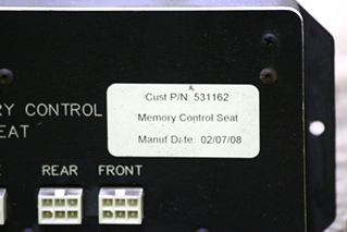 USED MEMORY CONTROL SEAT SWITCH RV PARTS FOR SALE