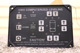 USED HWH COMPUTERIZED LEVELING TOUCH PAD AP7868 RV PARTS FOR SALE