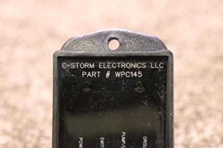 USED WPC145 C-STORM WATER PUMP CONTROLLER RV PARTS FOR SALE