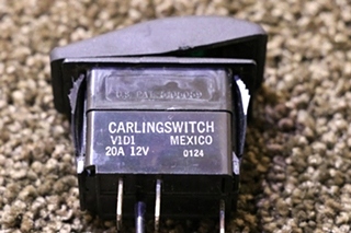 USED GREEN LIGHT BAR DASH SWITCH MOTORHOME PARTS FOR SALE