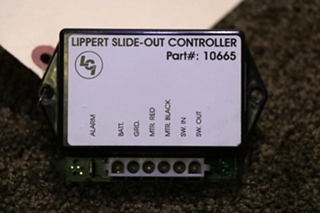 USED LIPPERT SLIDE-OUT CONTROLLER 10665 RV PARTS FOR SALE