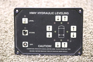 USED HWH HYDRAULIC LEVELING TOUCH PAD MOTORHOME PARTS FOR SALE
