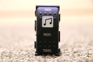 USED RADIO PARK / TRAVEL DASH SWITCH MOTORHOME PARTS FOR SALE