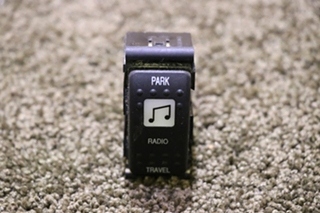 USED RADIO PARK / TRAVEL DASH SWITCH MOTORHOME PARTS FOR SALE