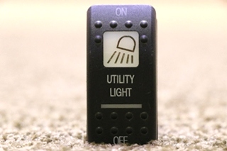 USED UTILITY LIGHT ON / OFF DASH SWITCH RV PARTS FOR SALE