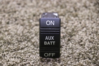 AUX BATTERY ON / OFF DASH SWITCH USED MOTORHOME PARTS FOR SALE