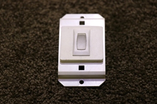 USED RV WHITE TOGGLE SWITCH PANEL FOR SALE