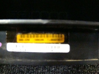 USED RV/MOTORHOME ONAN EQUINOX ELECTRIC REMOTE PANEL