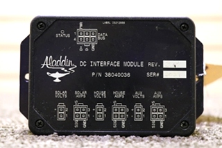 USED ALADDIN 38040036 DC INTERFACE MODULE MOTORHOME PARTS FOR SALE