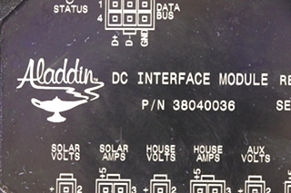USED ALADDIN 38040036 DC INTERFACE MODULE MOTORHOME PARTS FOR SALE