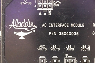 USED 38040035 ALADDIN AC INTERFACE MODULE RV PARTS FOR SALE