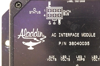 USED 38040035 ALADDIN AC INTERFACE MODULE RV PARTS FOR SALE