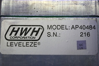 USED AP40484 HWH LEVELING CONTROL BOX RV PARTS FOR SALE