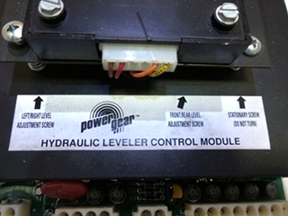 USED POWER GEAR SEMI AUTO LEVELING CONTROLLER P/N 500106 FOR SALE