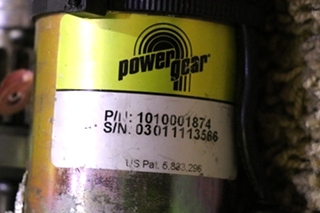 USED POWER GEAR 1010001874 SLIDE OUT MOTOR MOTORHOME PARTS FOR SALE