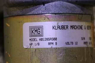 RV KLAUBER K01285A300 USED SLIDE OUT MOTOR FOR SALE