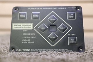 USED RV POWER GEAR POWER LEVEL SERIES 140-1226 TOUCH PAD FOR SALE