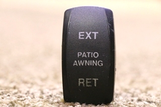 USED MOTORHOME EXT / RET PATIO AWNING DASH SWITCH FOR SALE