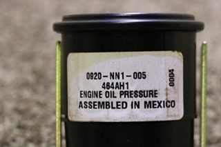USED RV 0920-NN1-005 STEWART WARNER OIL PRESSURE DASH GAUGE FOR SALE