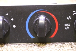 USED RV/MOTORHOME DASH AC CONTROL SWITCH PANEL FOR SALE